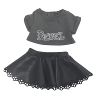 2-delig setje grijs cute rebel